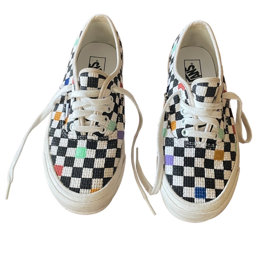 Vans “Needlepoint Checkerboard" Authentic 44 Dx in Multicolor